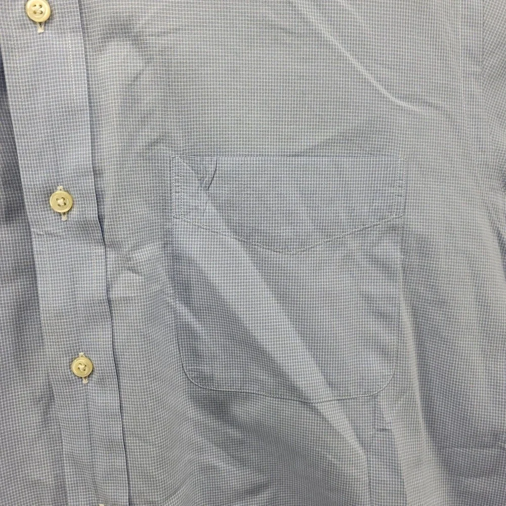 Polo‎ by Ralph Lauren Shirt Mens 16.5 32/33 Andrew Blue Long Sleeve Button Up